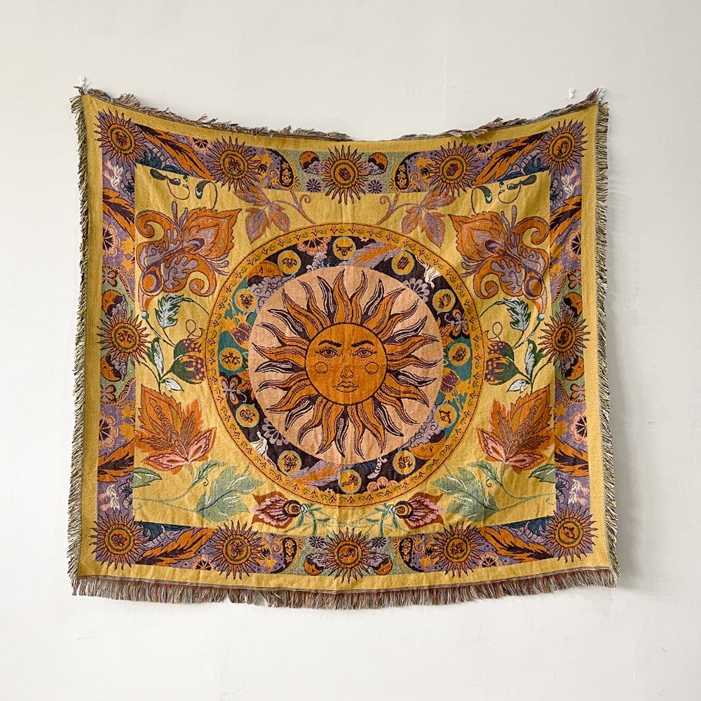 Sunny Tassel Tapestry