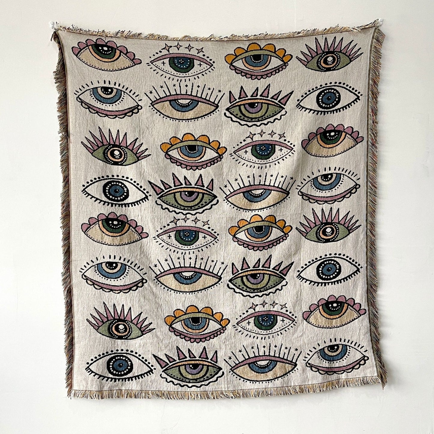 Eyes Tassel Tapestry