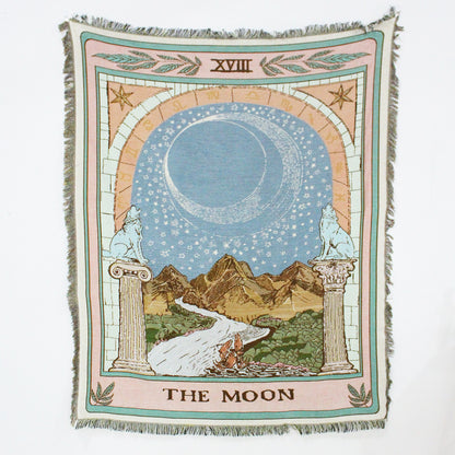 The Moon Tassel Tapestry