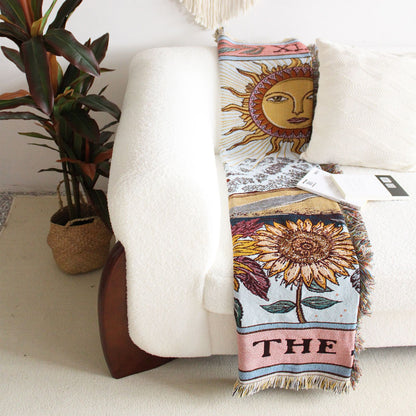 The Sun Tassel Tapestry