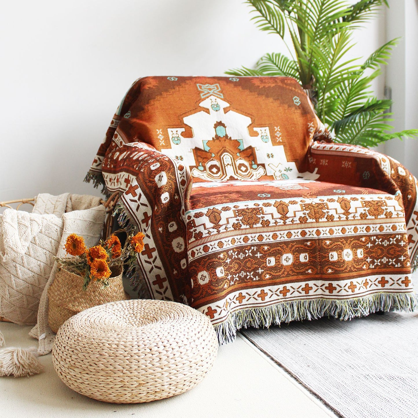 Bohemian Tassel Tapestry