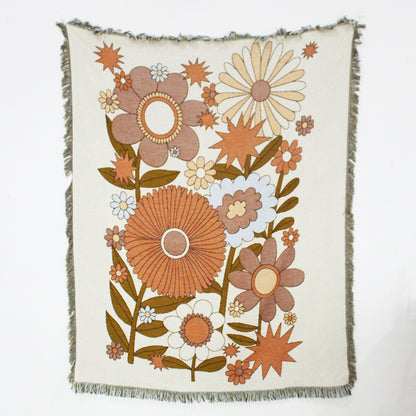 Flower Tassel Tapestry