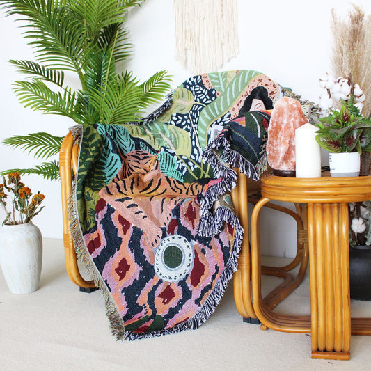 Jungle Tassel Tapestry