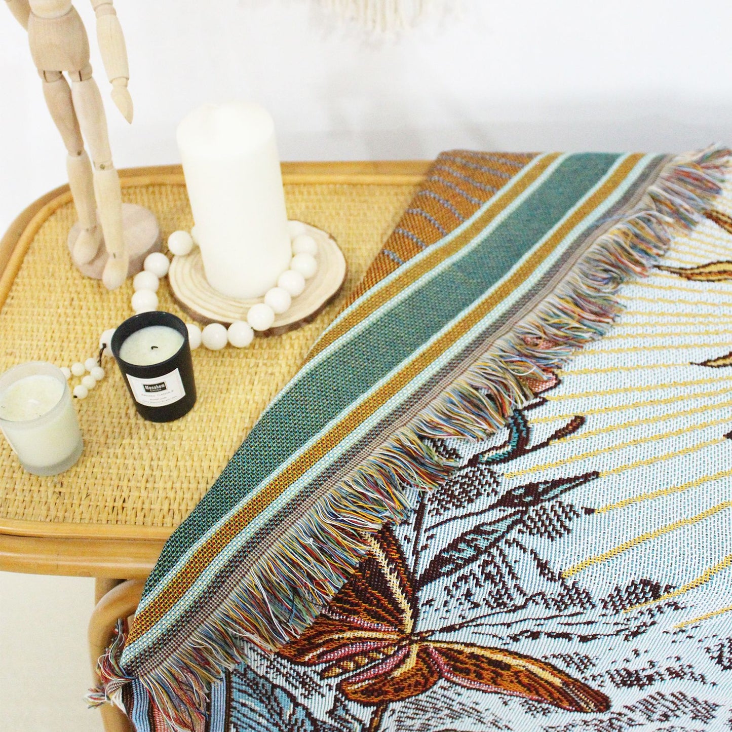 The Sun Tassel Tapestry