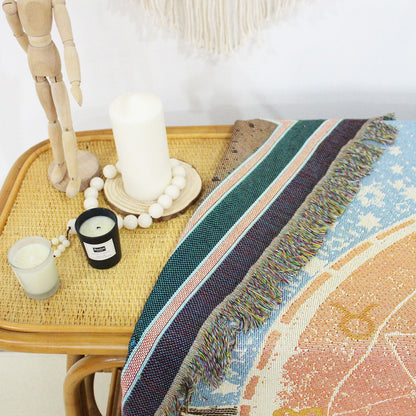 The Moon Tassel Tapestry