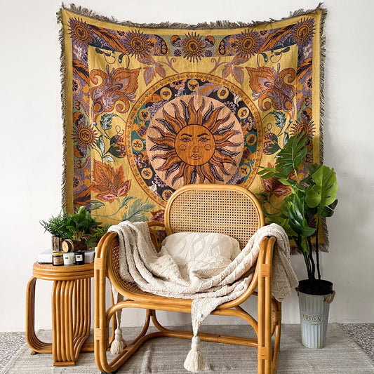 Sunny Tassel Tapestry