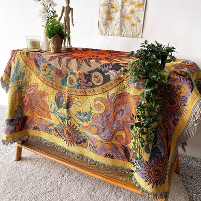 Sunny Tassel Tapestry