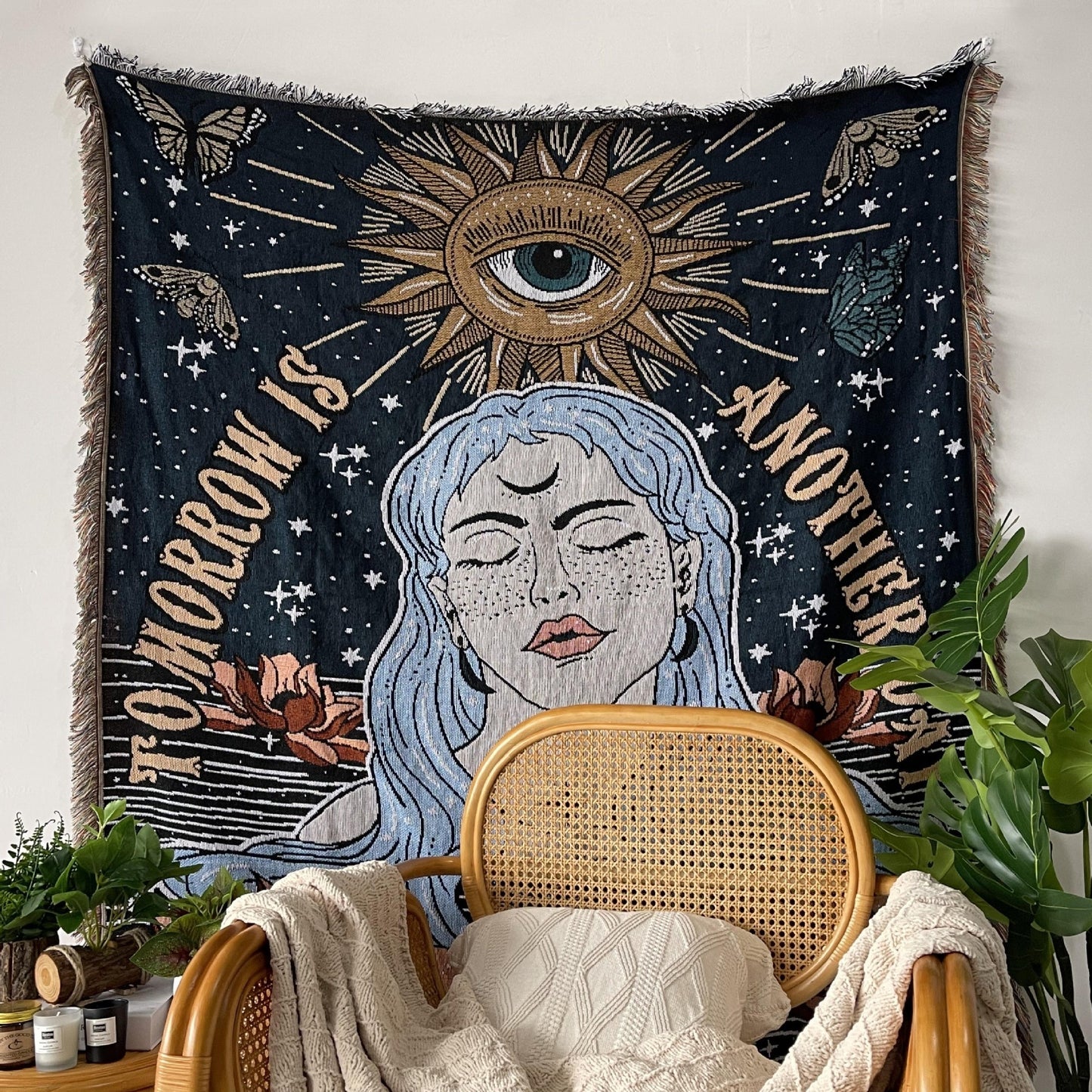 Goddess Tassel Tapestry